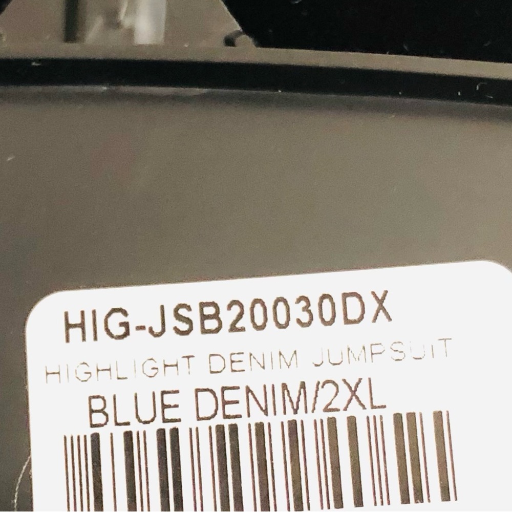 Light Blue Utility Jumpsuit by: Highlight - Picture 8 of 9